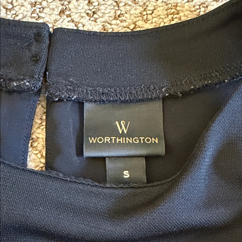 ‼️ Worthington Black Sleeveless Tank Top ‼️ - Picture 4 of 5